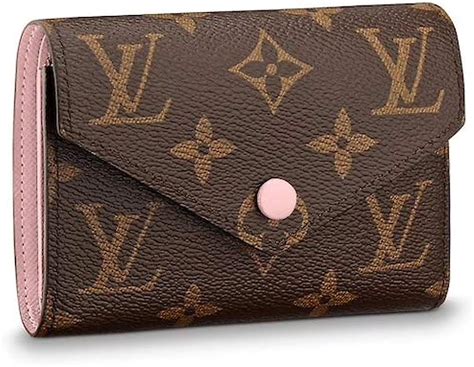 louis vuitton monogram victorine wallet rose ballerine
